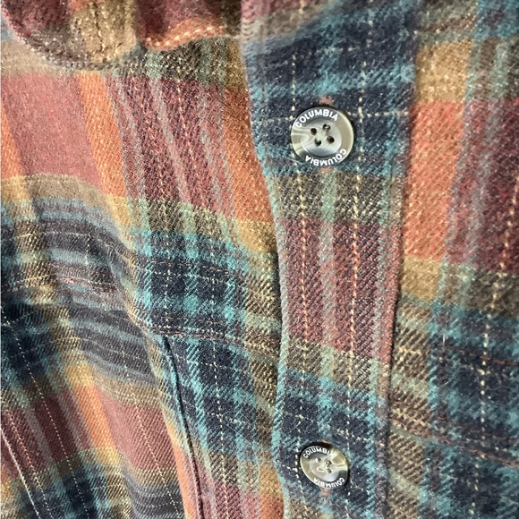 Columbia Mens Wool Blend Jacket Shacket Button Down Shirt Lined Large - Picture 4 of 14